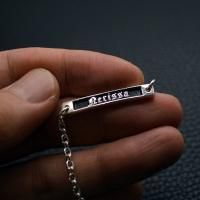 280.オーダーイニシャルブレスレット【Nerissa】オールドイングリッシュ