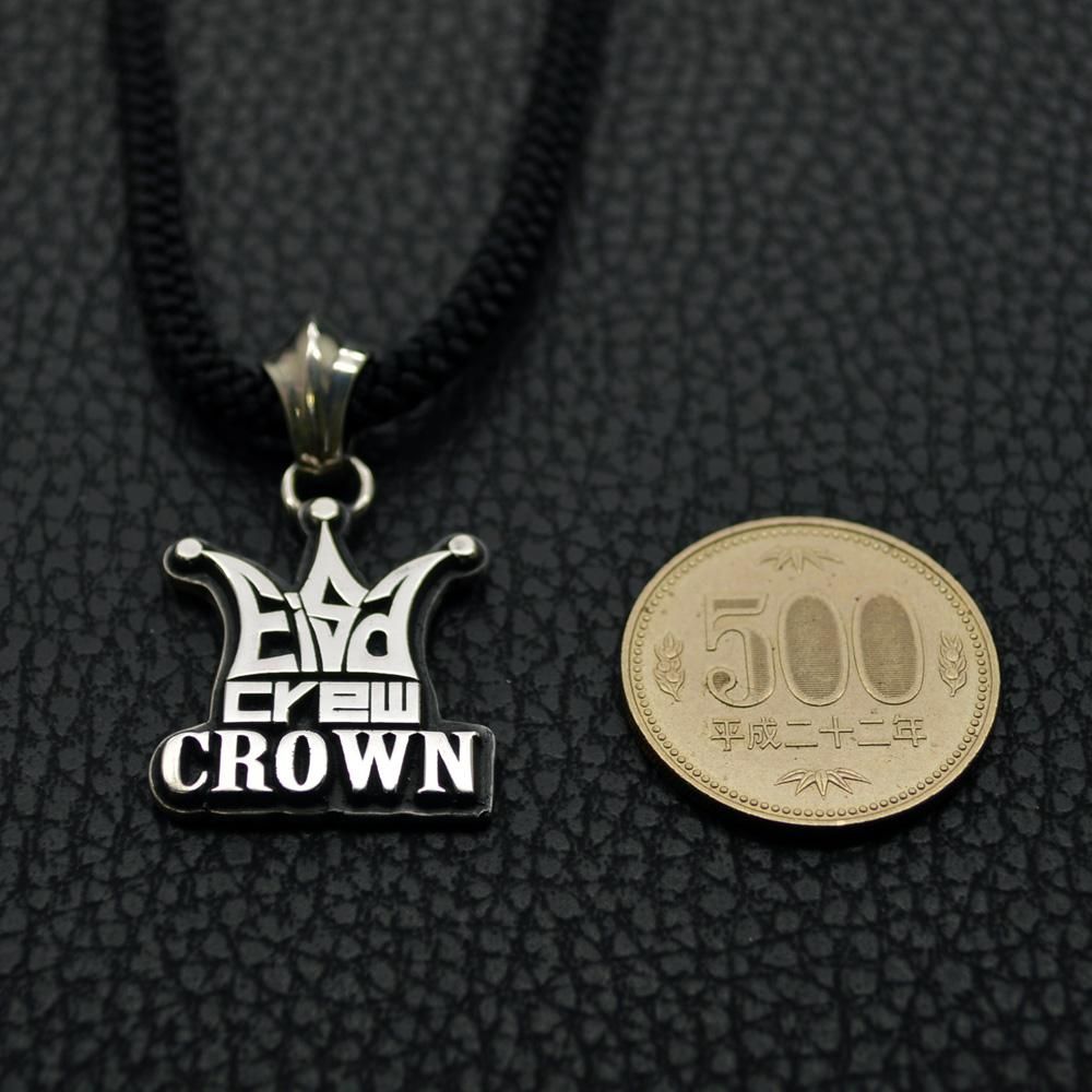 337.ロゴマークネックレス オリジナルデザイン Eisa-crew CROWN様