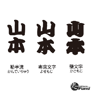 【山本】書体見本