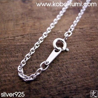 ▼40/45/50/60cm★太さ1.8ミリ【極細チェーン】silver925製