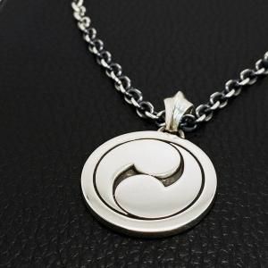 520.家紋ペンダントネックレス製作実績 丸に二つ巴