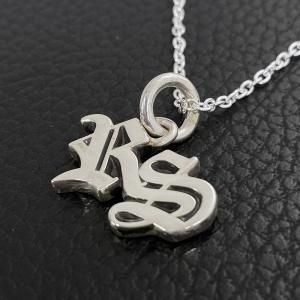 530.ダブルレタード・イニシャルネックレス製作実績 RS