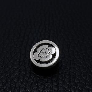 559.家紋襟章(ネジ式)製作実績 丸に木瓜