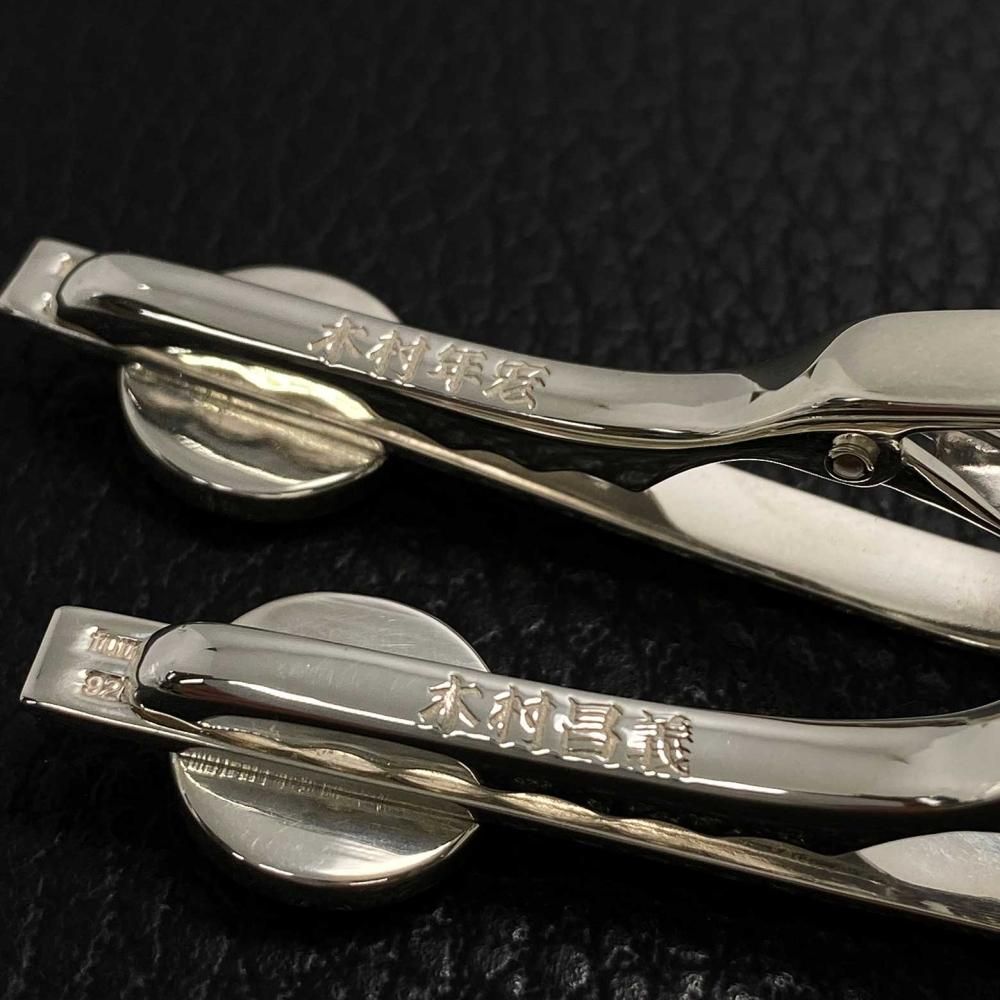 家紋カフスボタン・ネクタイピンの製作実績 - 工房史 プレゼント