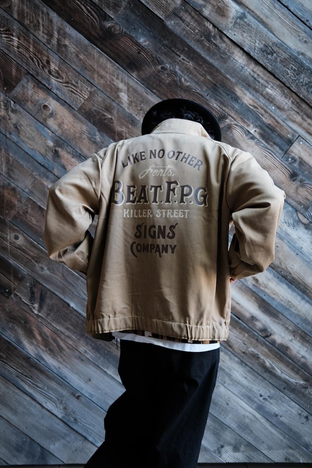 beat.f.p.g コーチジャケット beatfpg ライトアウターペイント beat.f.p.g コーチジャケット beatfpg ライトアウターペイント