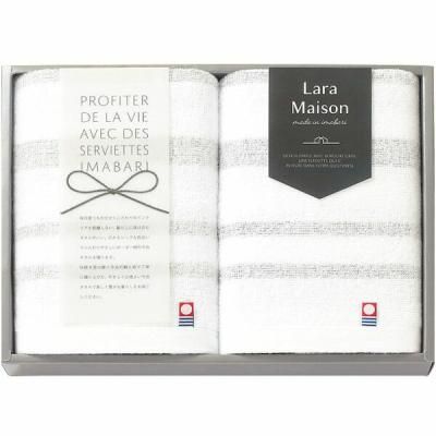 今治タオル ギフト フェイスタオル 2枚 ララメゾン セット 詰め合わせ 日用品 繊維雑貨 国産 64020<img class='new_mark_img2' src='https://img.shop-pro.jp/img/new/icons30.gif' style='border:none;display:inline;margin:0px;padding:0px;width:auto;' />