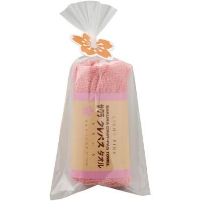 プチギフト クレパス タオルハンカチ ミニタオル ハンドタオル ピンク おしゃれ かわいい プチプラ 雑貨 粗品 退職 お礼 お返し 挨拶 プレゼント 【のし・包装不可】<img class='new_mark_img2' src='https://img.shop-pro.jp/img/new/icons30.gif' style='border:none;display:inline;margin:0px;padding:0px;width:auto;' />