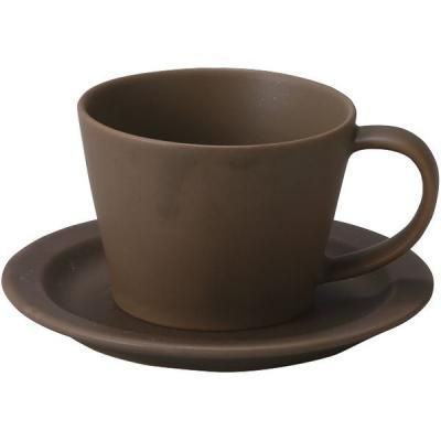 食器 ギフト コップ マグカップ コーヒーカップ ソーサー 作山窯 SARA 碗皿 1客 陶器 おしゃれ モダン 日用品 雑貨 TD101BR<img class='new_mark_img2' src='https://img.shop-pro.jp/img/new/icons30.gif' style='border:none;display:inline;margin:0px;padding:0px;width:auto;' />