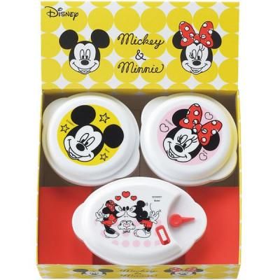 ディズニー グッズ ギフト キッチン用品 保存容器 キャニスター ケース ミッキー&ミニー レンジ容器 3点 セット 詰め合わせ キャラクター MM-107<img class='new_mark_img2' src='https://img.shop-pro.jp/img/new/icons30.gif' style='border:none;display:inline;margin:0px;padding:0px;width:auto;' />