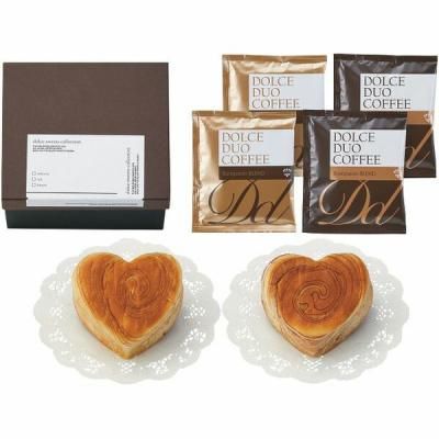 パン ギフト スイーツ お菓子 ハートデニッシュ & 珈琲 コーヒー カフェ セット 詰め合わせ 食品 デザート おしゃれ かわいい HD2-10A<img class='new_mark_img2' src='https://img.shop-pro.jp/img/new/icons30.gif' style='border:none;display:inline;margin:0px;padding:0px;width:auto;' />