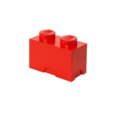 LEGO ストレージブリック２ レッド - 北欧からの贈り物 【 J.S.SHOP 】