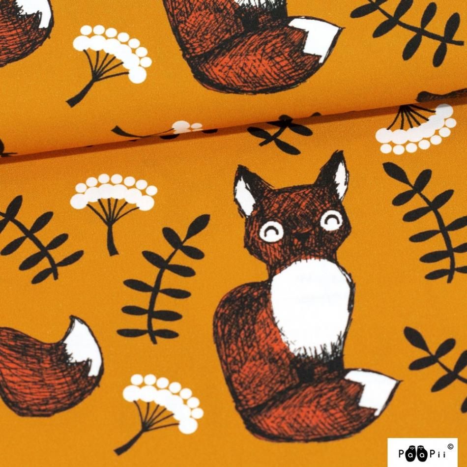 Nuutti Puuvilla キツネ オレンジ コットン100 北欧からの贈り物 J S Shop Nuutti Puuvilla キツネ オレンジ コットン100 北欧からの贈り物 J S Shop