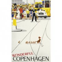 デンマークポスター　ワンダフルコペンハーゲン
