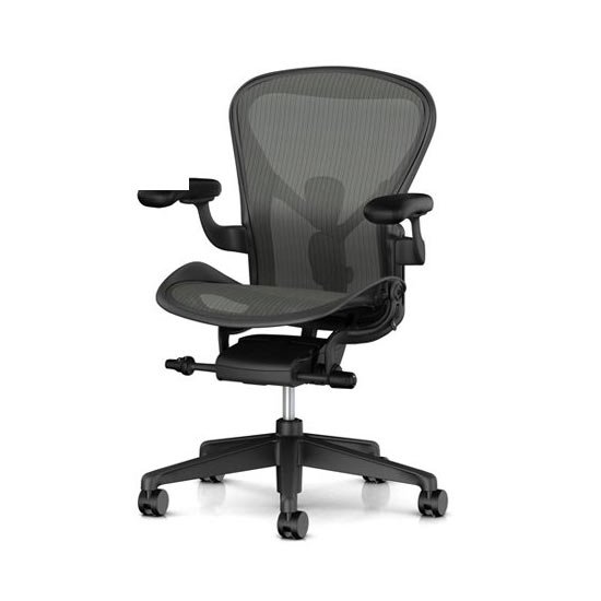 アーロンチェア リマスタード Cサイズ グラファイト Aeron chair remastered
