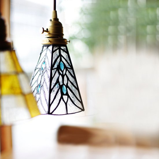 AW-0374 Stained glass pendant Tearsåƥɥ饹ڥ ƥ