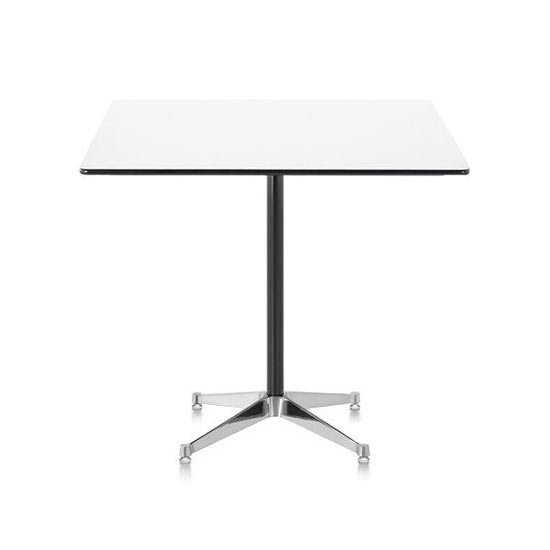 イームズ コントラクトベーステーブル 正方形テーブル 90.5cm×70cm｜ハーマンミラー