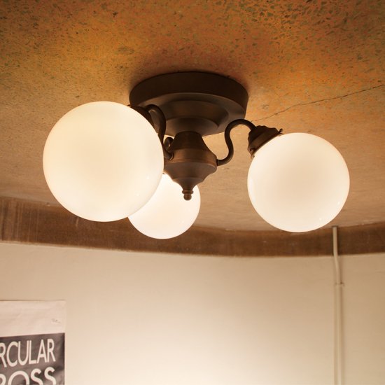 AW-0395 Tango ceiling lamp 3 タンゴ シーリングランプ 3灯 シーリングランプ リモコン無し