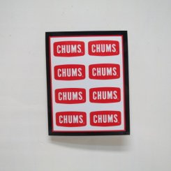 チャムス／CHUMS/Sticker CHUMS Logo Mini