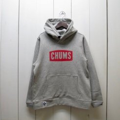ॹ/CHUMS/CHUMS Logo Pull Over Parka/HGray-Red