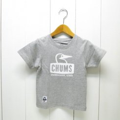 ॹ/CHUMS/Kid's Booby Face T-Shirt/HGray