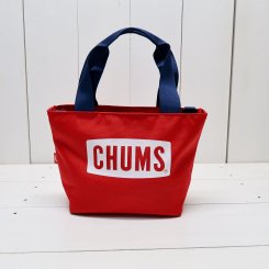 チャムス／CHUMS/Recycle CHUMS Logo Mini Tote Bag/Red