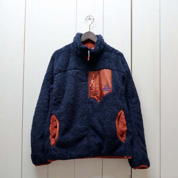 チャムス/CHUMS/Bonding Fleece Jacket/Navy - セレクトショップグリーリー｜GREELEY ｜レディース 子供服  福島県郡山市