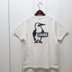 チャムス/CHUMS/CHUMS Logo T-Shirt/White