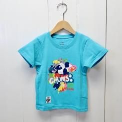 ॹ/CHUMS/Kid's DWYC T-Shirt/Aqua
