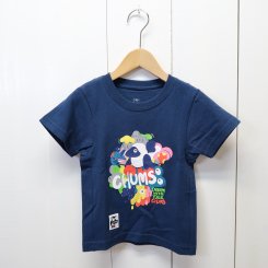 チャムス/CHUMS/Kid's DWYC T-Shirt/Navy