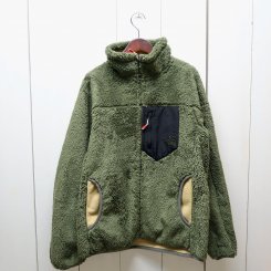 チャムス/CHUMS/Bonding Fleece Jacket/Khaki
