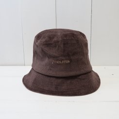 ペンドルトン／PENDLETON/CORDUROY BUCKET HAT/D.Brown