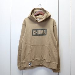 チャムス/CHUMS/CHUMS Logo Pullover Parka LP / Beige×Khaki