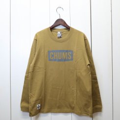 チャムス/CHUMS/CHUMS Logo L/S T-Shirt/Brown