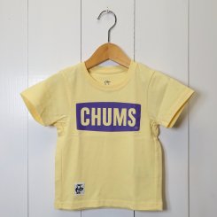 チャムス/CHUMS/Kid's CHUMS Logo T-Shirt / Yellow Haze