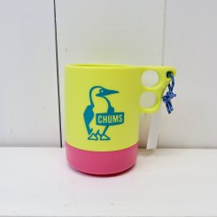 チャムス／CHUMS/Camper Mug Cup Large/Lime × Pink