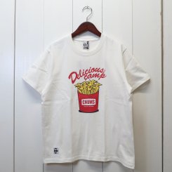 チャムス/CHUMS/東北別注/CHUMS × OM Potato Peg's T-shirt/White