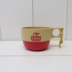 ॹCHUMS/Camper Soup Cup / Beige  Red