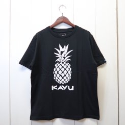 <img class='new_mark_img1' src='https://img.shop-pro.jp/img/new/icons13.gif' style='border:none;display:inline;margin:0px;padding:0px;width:auto;' />カブー/KAVU/MENS PINEAPPLE TEE/Black