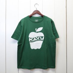 <img class='new_mark_img1' src='https://img.shop-pro.jp/img/new/icons13.gif' style='border:none;display:inline;margin:0px;padding:0px;width:auto;' />カブー/KAVU/MENS APPLE TEE/Green