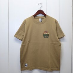 チャムス/CHUMS/CHUMS Cactus T-Shirt / Beige