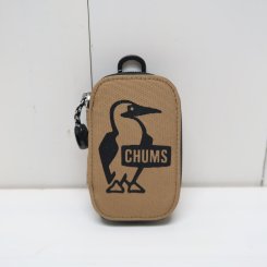 チャムス／CHUMS/ Recycle Oval key Zip Case / Brown