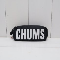 チャムス／CHUMS / Recycle CHUMS logo Pouch / Black