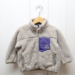 チャムス/CHUMS/Kid's Bonding Fleece Jacket/Melange Gray