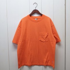 チャムス/CHUMS/ Heavy Weight Pocket T-Shirt/Orange