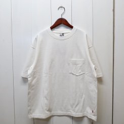 チャムス/CHUMS/ Heavy Weight Pocket T-Shirt/White
