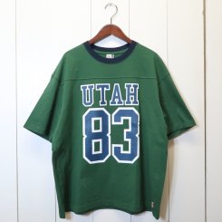 チャムス/CHUMS/Oversized CHUMS Play Football T-Shirt / Dark Green

