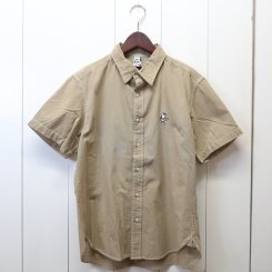 チャムス/CHUMS/Yarn-Dyed Chambray S/S Shirt/ Beige