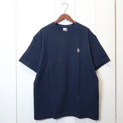 チャムス/CHUMS / Oversized Booby Pique T-Shirt / Navy


