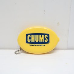 ॹCHUMS/CHUMS Logo Quikoin with Ball Chain / Yellow