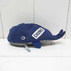 <img class='new_mark_img1' src='https://img.shop-pro.jp/img/new/icons13.gif' style='border:none;display:inline;margin:0px;padding:0px;width:auto;' />ॹCHUMS/ Whale Zipper Pouch / Navy